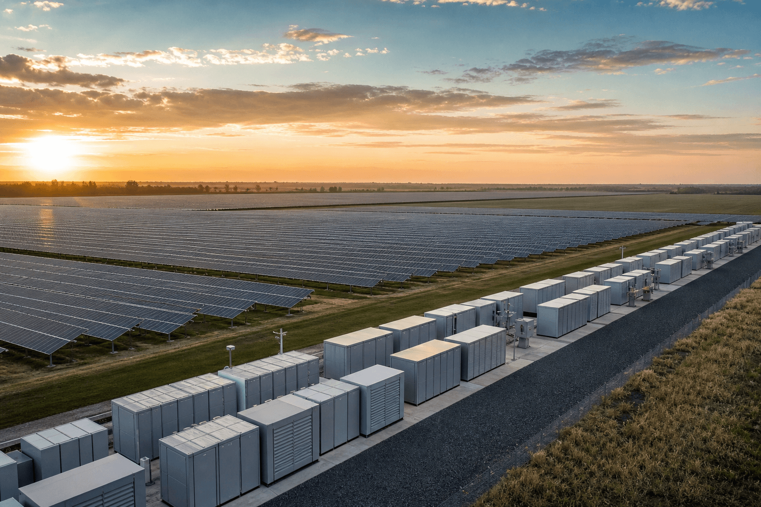 BESS for Large Scale Solar Projects