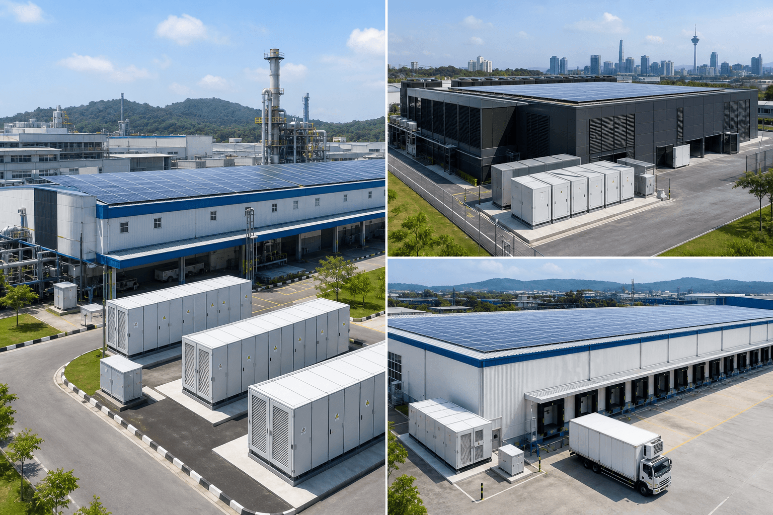 High-load Malaysian industrial facilities served by Solar + BESS
